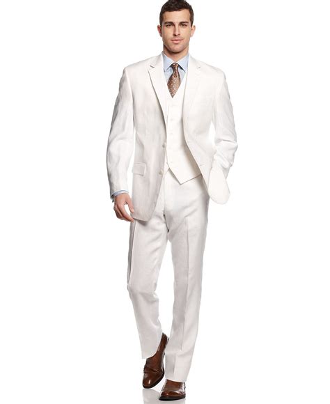 michael kors white suit